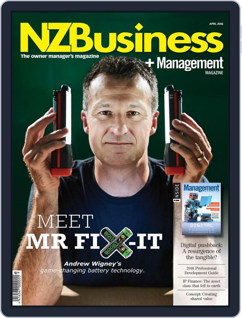 NZBusiness+Management (Digital) Subscription                    April 1st, 2016 Issue