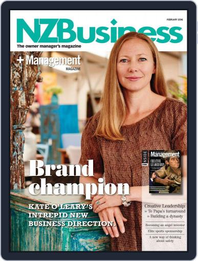 NZBusiness+Management February 1st, 2016 Digital Back Issue Cover
