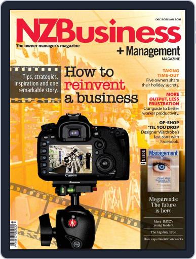 NZBusiness+Management December 1st, 2015 Digital Back Issue Cover