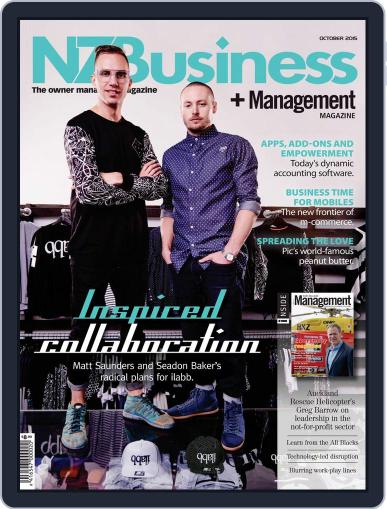 NZBusiness+Management October 1st, 2015 Digital Back Issue Cover