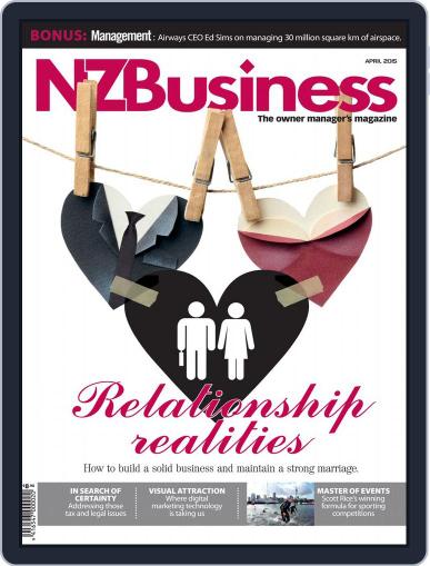 NZBusiness+Management March 22nd, 2015 Digital Back Issue Cover