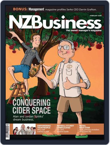 NZBusiness+Management January 31st, 2015 Digital Back Issue Cover
