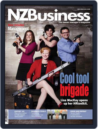 NZBusiness+Management November 30th, 2014 Digital Back Issue Cover