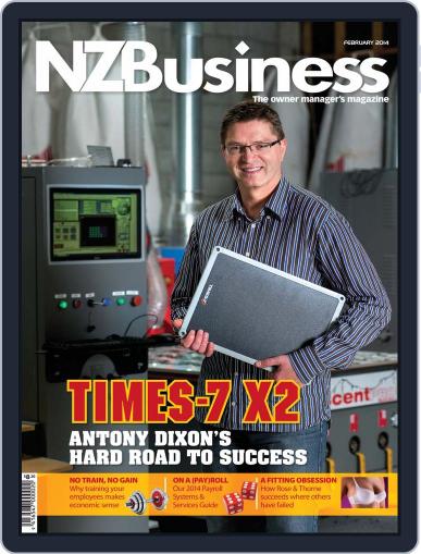 NZBusiness+Management January 23rd, 2014 Digital Back Issue Cover