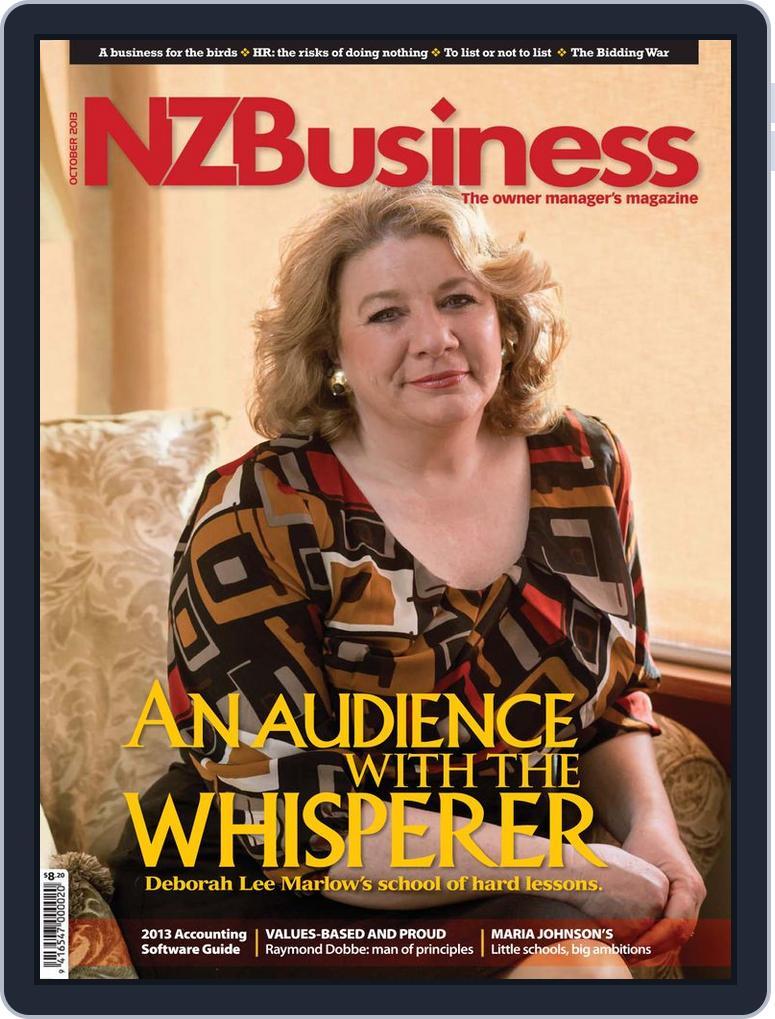 NZBusiness+Management (Digital) Subscription                    September 12th, 2013 Issue