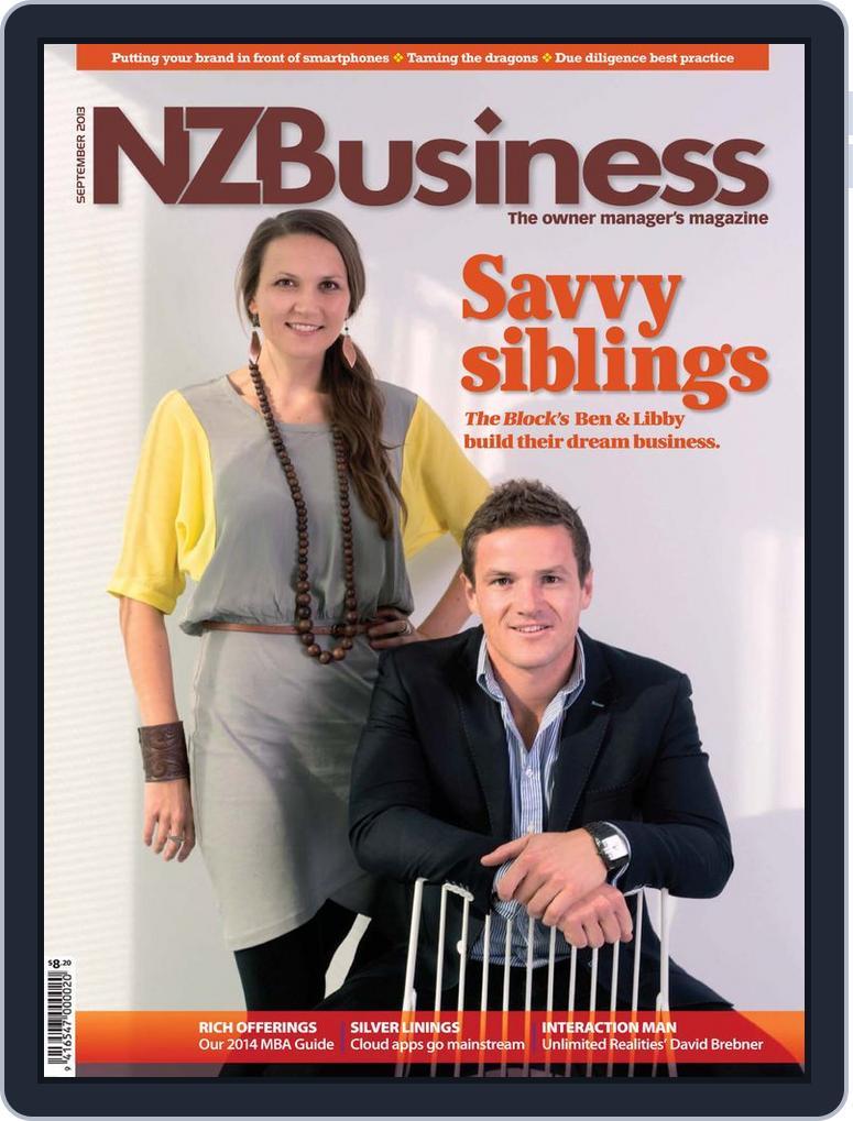 NZBusiness+Management (Digital) Subscription                    August 15th, 2013 Issue