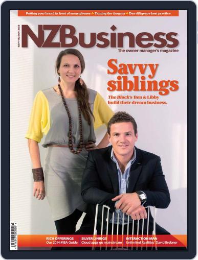 NZBusiness+Management August 15th, 2013 Digital Back Issue Cover
