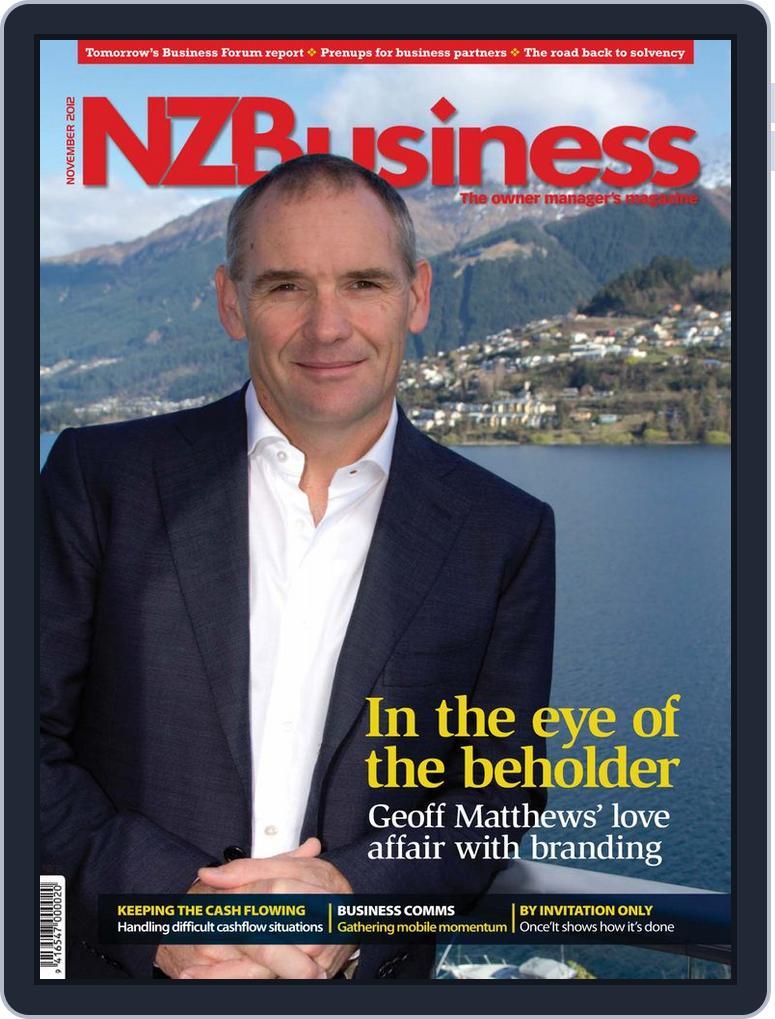 NZBusiness+Management (Digital) Subscription                    October 16th, 2012 Issue