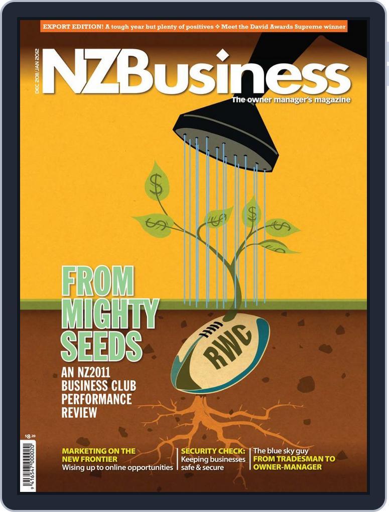 NZBusiness+Management (Digital) Subscription                    November 20th, 2011 Issue