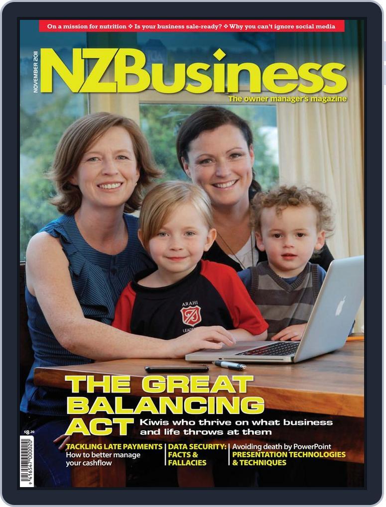 NZBusiness+Management (Digital) Subscription                    October 20th, 2011 Issue