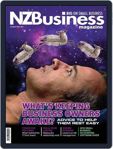 NZBusiness+Management October 4th, 2010 Digital Back Issue Cover