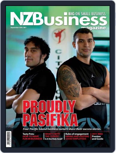 NZBusiness+Management August 19th, 2010 Digital Back Issue Cover