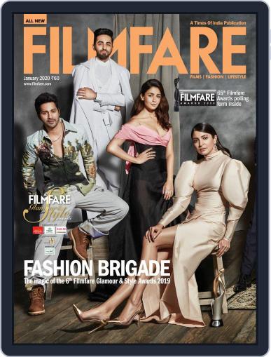 Filmfare January 1st, 2020 Digital Back Issue Cover