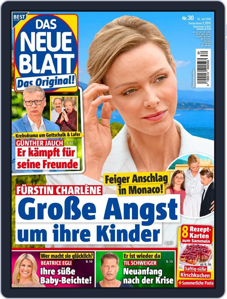 Das neue Blatt (Digital) Subscription                    July 22nd, 2026 Issue