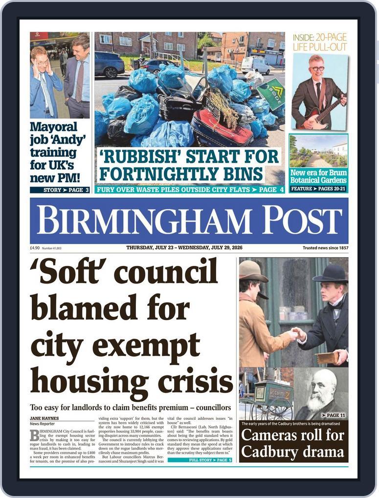 Birmingham Post (Digital) Subscription