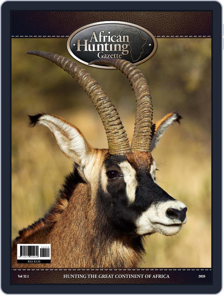 African Hunting Gazette (Digital) Subscription                    July 22nd, 2026 Issue
