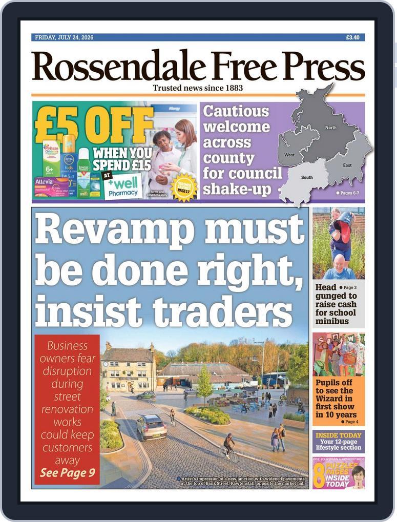 Rossendale Free Press (Digital) Subscription