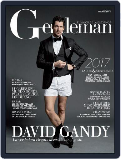 Gentleman España December 1st, 2017 Digital Back Issue Cover