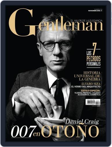 Gentleman España October 31st, 2015 Digital Back Issue Cover