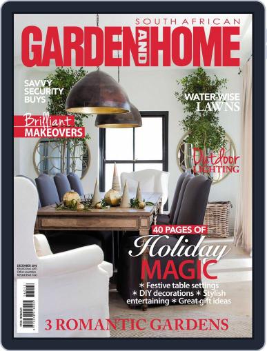 SA Garden and Home December 1st, 2016 Digital Back Issue Cover