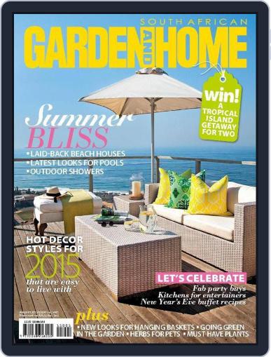 SA Garden and Home December 31st, 2014 Digital Back Issue Cover