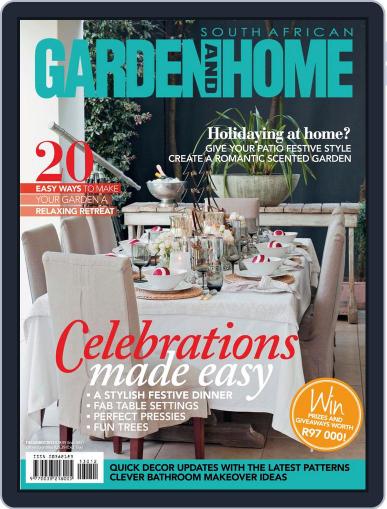 SA Garden and Home November 17th, 2013 Digital Back Issue Cover