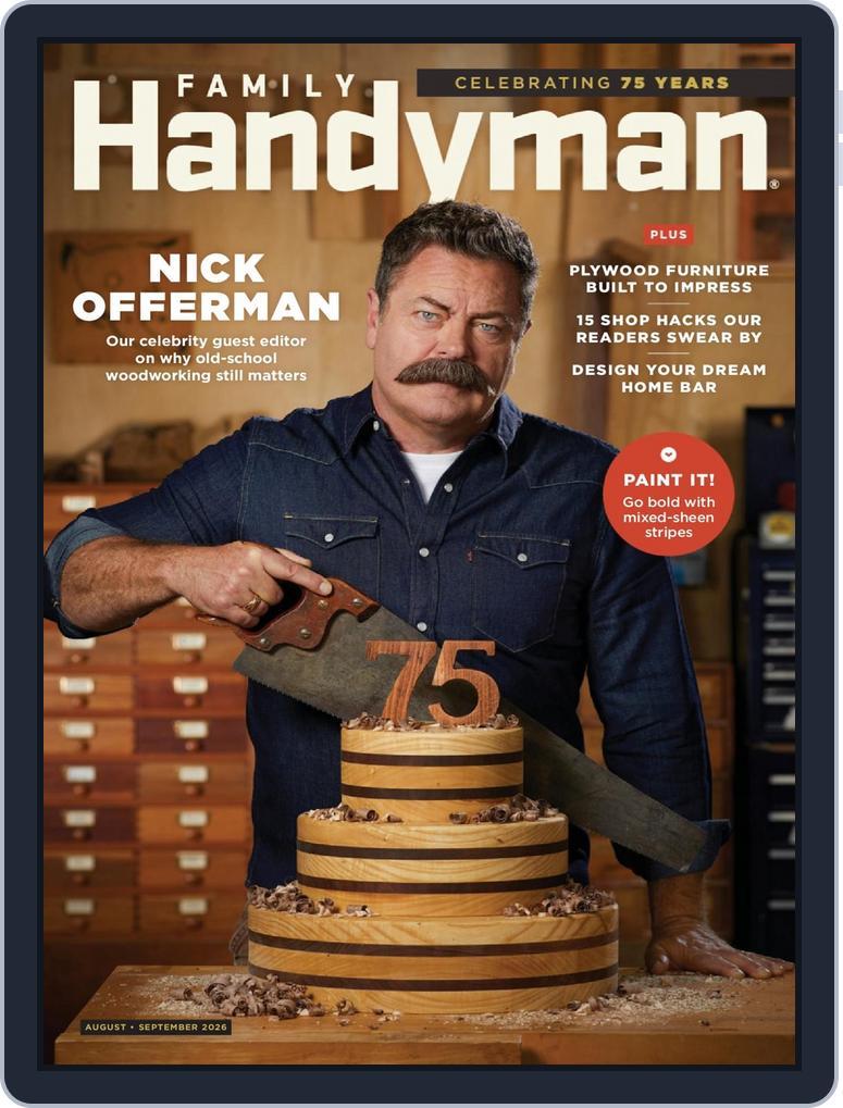 Family Handyman (Digital) Subscription                    August 1st, 2026 Issue