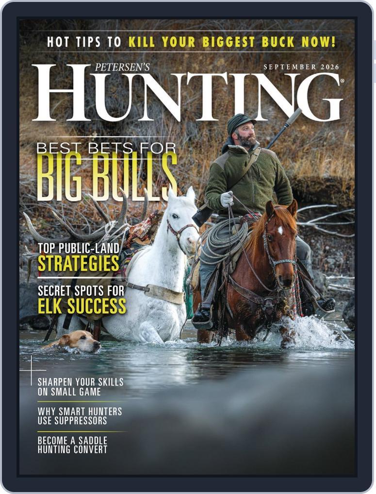 Petersen's Hunting (Digital) Subscription                    September 1st, 2026 Issue