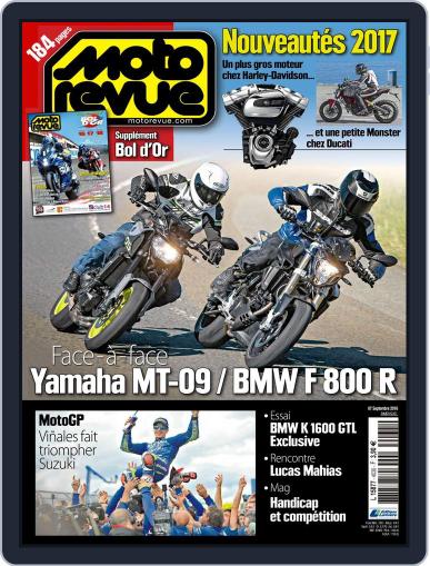 Moto Revue September 7th, 2016 Digital Back Issue Cover