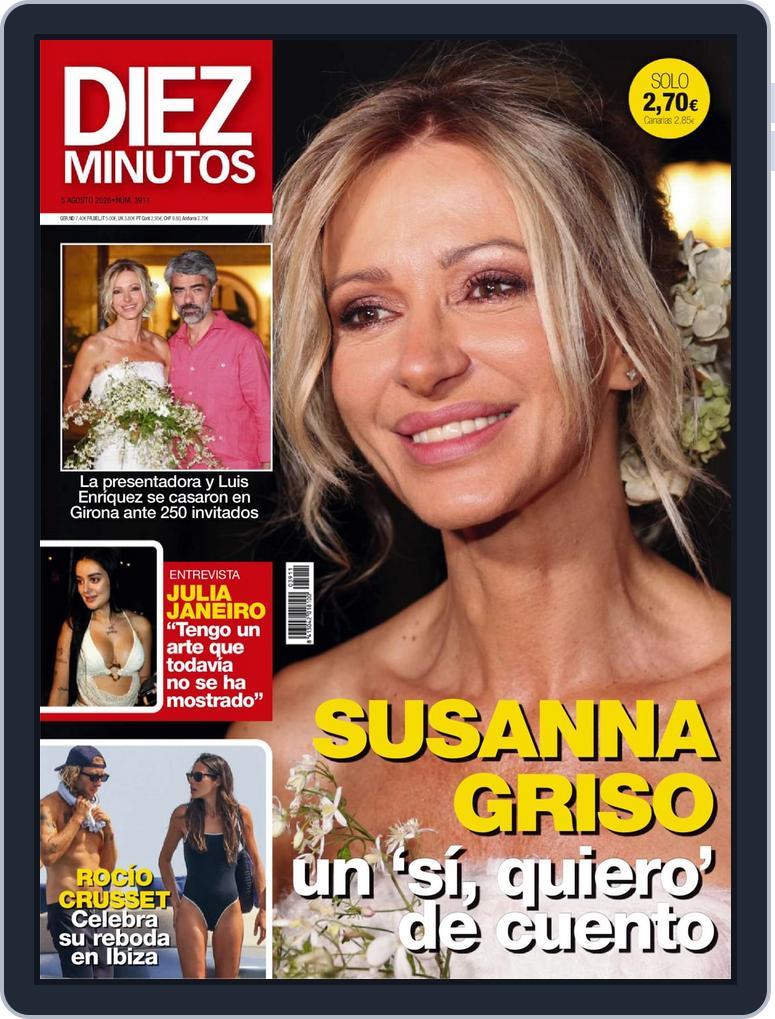 Diez Minutos (Digital) Subscription                    August 5th, 2026 Issue