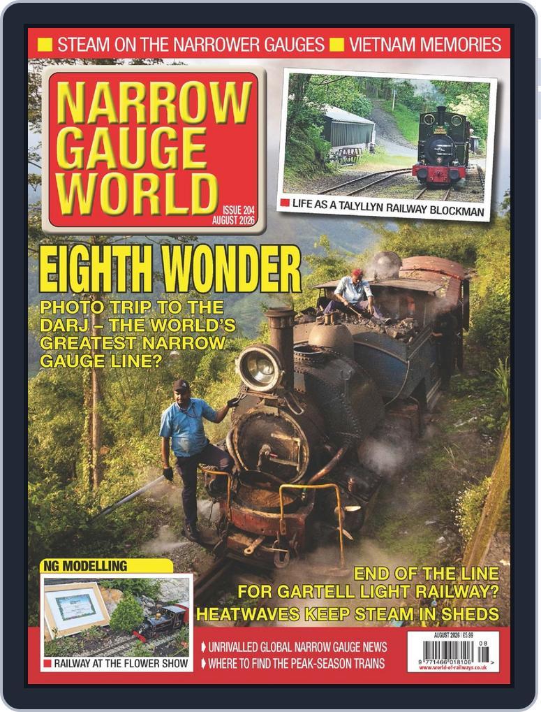 Narrow Gauge World (Digital) Subscription                    August 1st, 2026 Issue