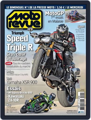 Moto Revue February 3rd, 2016 Digital Back Issue Cover