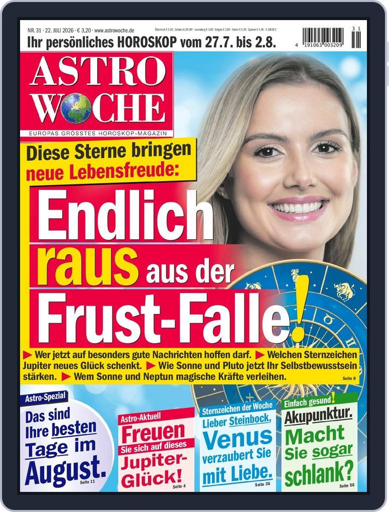 Astrowoche (Digital) Subscription                    July 29th, 2026 Issue