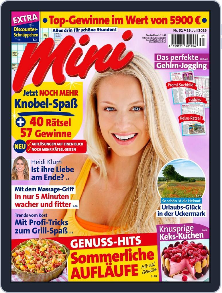 Mini Germany (Digital) Subscription                    July 29th, 2026 Issue