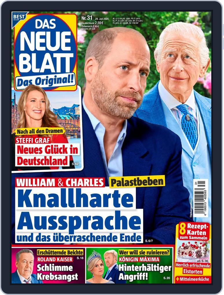 Das neue Blatt (Digital) Subscription                    July 29th, 2026 Issue