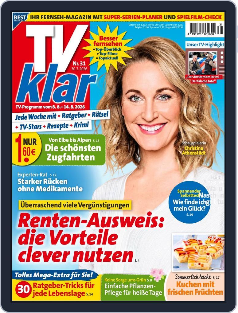 TV klar (Digital) Subscription                    July 30th, 2026 Issue