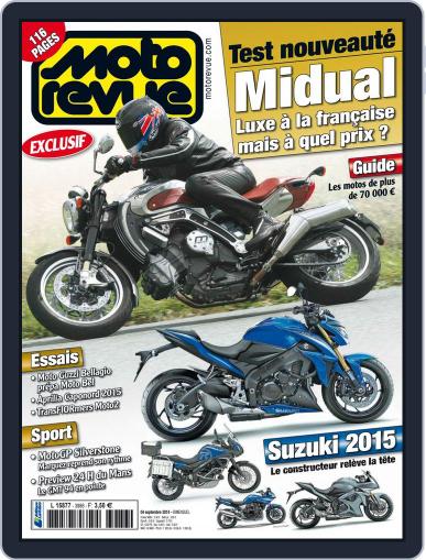 Moto Revue September 3rd, 2014 Digital Back Issue Cover