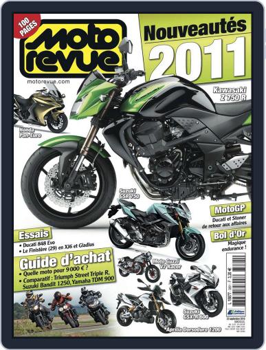 Moto Revue September 22nd, 2010 Digital Back Issue Cover