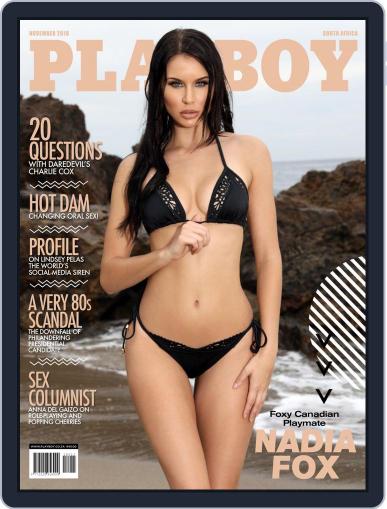 Playboy South Africa November 1st, 2018 Digital Back Issue Cover