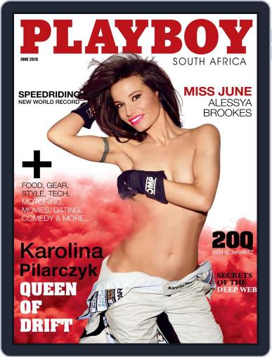 Playboy South Africa June 1st, 2015 Digital Back Issue Cover