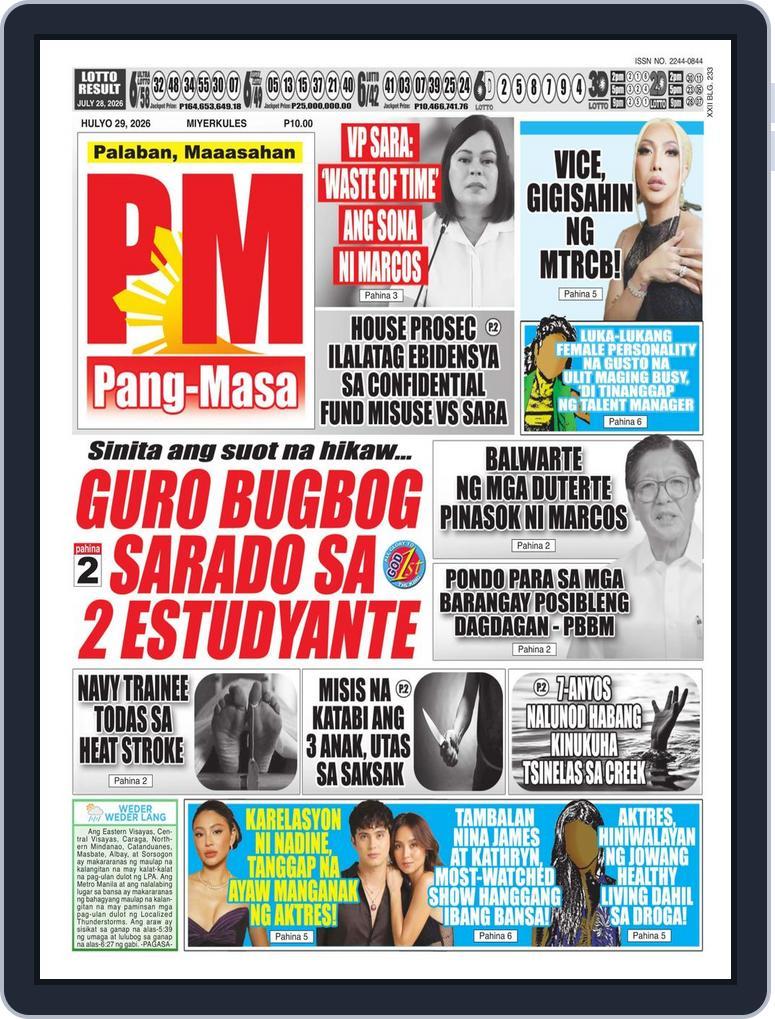 Pang Masa (Digital) Subscription