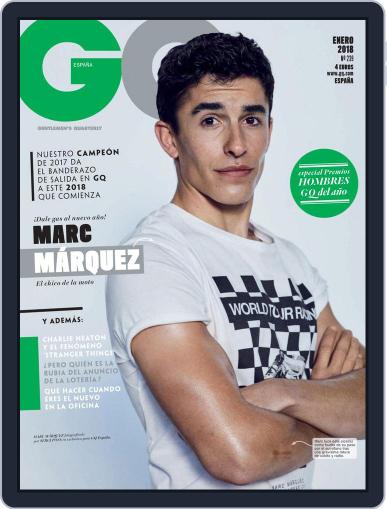 Gq España January 1st, 2018 Digital Back Issue Cover