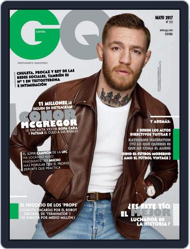 Gq España May 1st, 2017 Digital Back Issue Cover