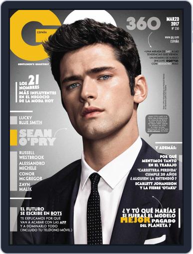 Gq España March 1st, 2017 Digital Back Issue Cover