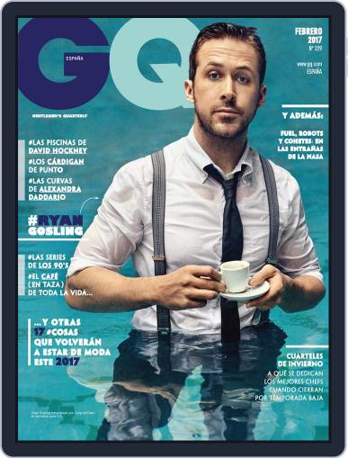 Gq España February 1st, 2017 Digital Back Issue Cover
