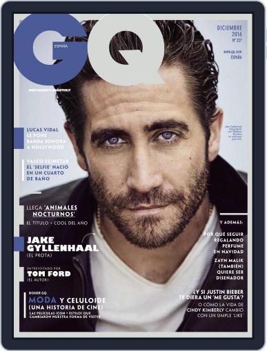 Gq España December 1st, 2016 Digital Back Issue Cover