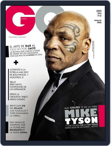 Gq España May 24th, 2016 Digital Back Issue Cover