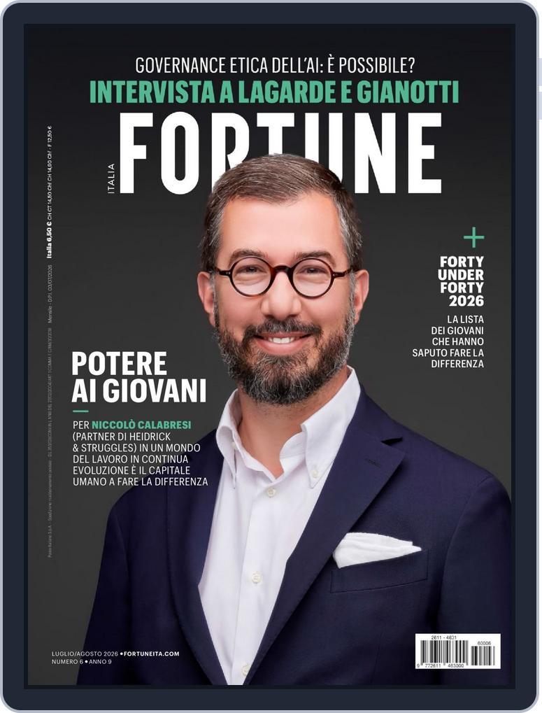 Fortune Italia (Digital) Subscription                    July 1st, 2026 Issue
