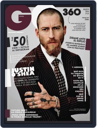 Gq España February 23rd, 2016 Digital Back Issue Cover