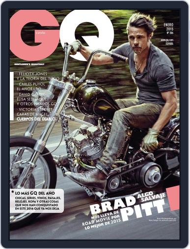Gq España December 22nd, 2014 Digital Back Issue Cover